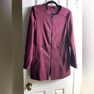 Plum Coat